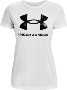 Under Armour Koszulka damska Under Armour Live Sportstyle Graphic biała SSC 1356305 102 L 5