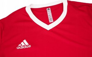 Adidas Koszulka damska adidas Entrada 22 Jsy czerwona H57571 XL 3