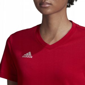 Adidas Koszulka damska adidas Entrada 22 Tee czerwona HC0441 M 5