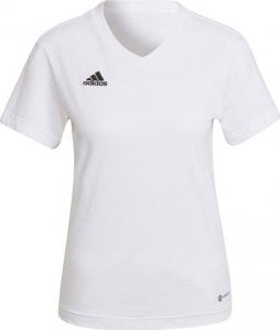 Adidas Koszulka damska adidas Entrada 22 Tee biała HC0442 M 1