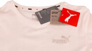 Puma Koszulka damska Puma ESS+ Embroidery Tee kremowa 848331 99 L 5