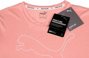 Puma Koszulka damska Puma RTG Heather Logo Tee morelowa 586455 26 M 4