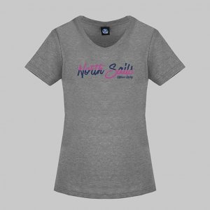 NORTH SAILS T-shirty marki North Sails model 9024310 kolor Szary. Odzież Damskie. Sezon: Cały rok XS EU 1