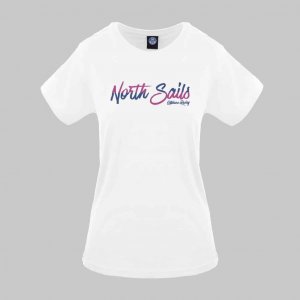NORTH SAILS T-shirty marki North Sails model 9024310 kolor Biały. Odzież Damskie. Sezon: Cały rok XS EU 1