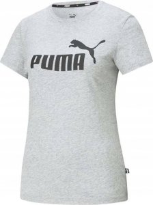 Puma Koszulka damska Puma ESS Logo Tee szara 586774 04 XL 1