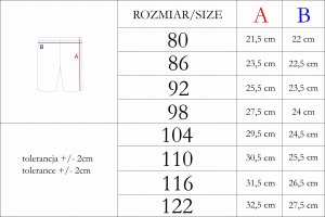 NICOL Krótkie spodenki bawełniana dziewczęce Sara Nicol 122 2
