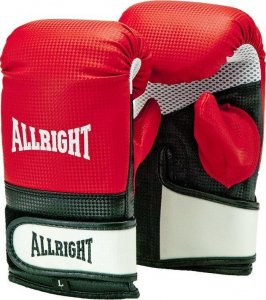 Allright Rękawice bokserkie przyrządowe treningowe PU Carbon Allright rozmiar L 1