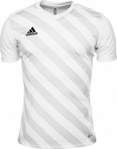 Adidas Koszulka dla dzieci adidas Entrada 22 Graphic Jersey biało-szara HF0120 140cm 1