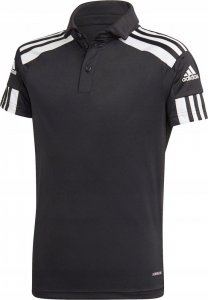 Adidas Koszulka dla dzieci adidas Squadra 21 Polo czarna GK9558 128cm 1