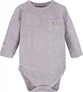 Eevi BODY niemowlęce wyprawka  SIMPLY COMFY Z KIESZ SZARY Ewa Klucze 74 1