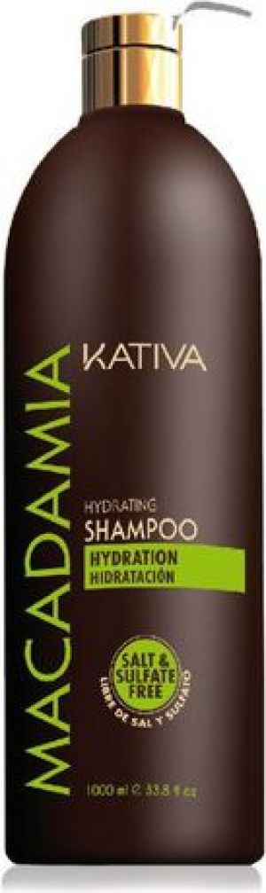 Kativa Macadamia Hydrating Shampoo Szampon nawilżający 1000 ml 1