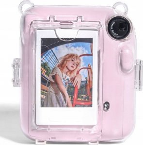 Pokrowiec LoveInstant Futerał Etui Case Pokrowiec Do Fujifilm Instax Mini 12 + Naklejki / Słodki Królik 9