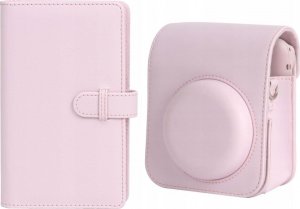 Pokrowiec LoveInstant Futerał Etui Do Fuji Instax Mini 12 + Album 108x / Różowy 2