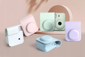 Pokrowiec LoveInstant Do Fujifilm Instax Mini 12 / Niebieski 9