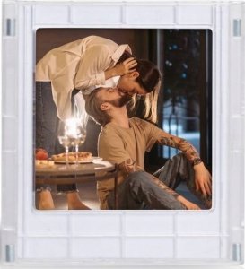 LoveInstant Ramka Magnes Na Lodówkę Do Fuji Instax Square Sq Link / Sq1 / Sq6 / Sq10 / Sq20 / Przezroczysty 2