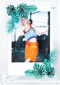 Ramka LoveInstant Ramka Stojąca Do Zdjęć Fuji Fujifilm Instax Mini / Zink / Zielone Liście 3