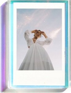 Ramka LoveInstant Ramka Stojąca Na Zdjęcie Od Fuji Instax Mini / Polaroid / Kodak / Hp / Xiaomi / Canon / Zink - Przezroczysta - Mieniąca 2