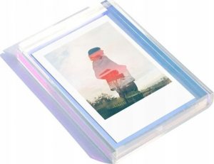 Ramka LoveInstant Ramka Stojąca Na Zdjęcie Od Fuji Instax Mini / Polaroid / Kodak / Hp / Xiaomi / Canon / Zink - Przezroczysta - Mieniąca 5