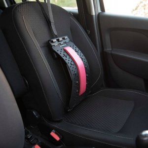 HMS Przyrząd do rozciągania pleców z magnesami czerwony PRP02 11