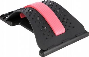 HMS Przyrząd do rozciągania pleców z magnesami czerwony PRP02 12