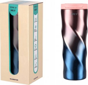 Nils Extreme NCB22 RÓŻOWY KUBEK TERMICZNY NILS 9