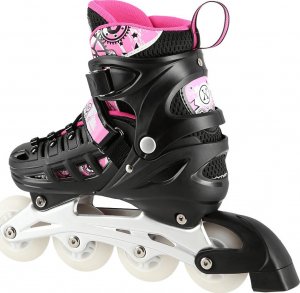 Rolki Nils Extreme NH10905 z wymienną płozą regulowane czarne r. 39-42 6