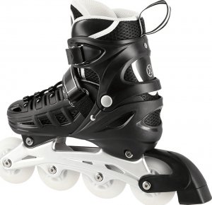 Rolki Nils Extreme NH10905 z wymienną płozą regulowane czarne r. 35-38 6