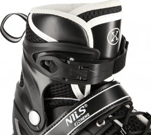 Rolki Nils Extreme NH10905 z wymienną płozą regulowane czarne r. 35-38 8