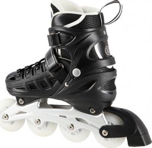 Rolki Nils Extreme NH10905 z wymienną płozą regulowane czarne r. 31-34 4