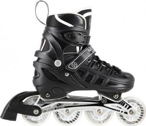 Rolki Nils Extreme NH10905 z wymienną płozą regulowane czarne r. 31-34 1
