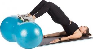 HMS YP05 BLUE PIŁKA GIMNASTYCZNA ORZESZEK HMS 12