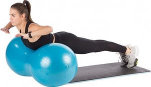 HMS YP05 BLUE PIŁKA GIMNASTYCZNA ORZESZEK HMS 5