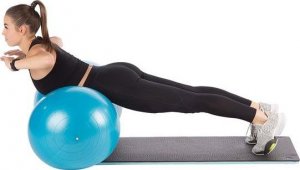 HMS YP05 BLUE PIŁKA GIMNASTYCZNA ORZESZEK HMS 9