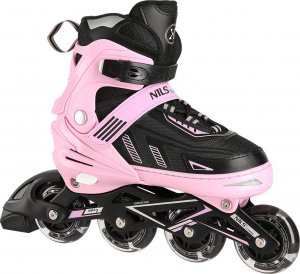 Rolki Nils Extreme NA11230A rekreacyjne regulowane zielone r. 35-38 3