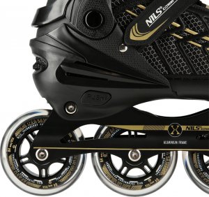 Rolki Nils Extreme NA1128 szybkościowe regulowane czarne r. 39-42 8