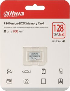 Karta Dahua Technology TF-P100 MicroSDXC 128 GB Class 10 UHS-I U3 A1 V30 (TF-P100-128G) 3