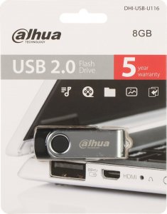 Pendrive Dahua Technology Pendrive 8GB DAHUA USB-U116-20-8GB 1
