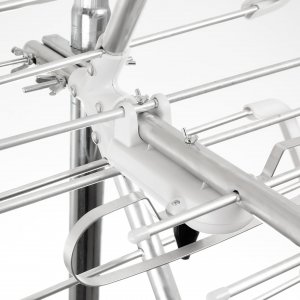 Antena RTV Spacetronik Antena DVB-T/T2 Spacetronik EOS L Combo White (aktywna) 18