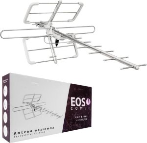 Antena RTV Spacetronik Antena DVB-T/T2 Spacetronik EOS L Combo White (pasywna) 8
