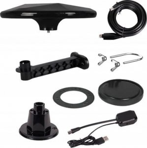 Antena RTV Mistral Antena DVB-T2 Mistral MI-ANT07 UFO - CZARNA 4