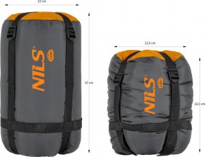 Nils Extreme Śpiwór typu Mumia NC2008 szary r. L (15-04-119) 11