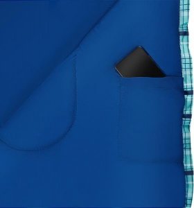 Nils Extreme Śpiwór niebieska krata r. L NC2009 6