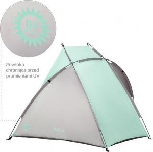 Nils Extreme Namiot plażowy miętowy NC3039 4