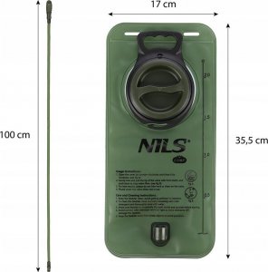 Nils Extreme NC1720 ZIELONY BUKŁAK 2L NILS CAMP 3