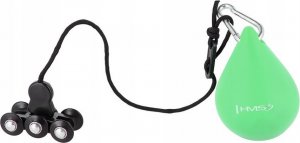 HMS Hula hop z wypustkami i obciążnikiem HHW01 zielone 7