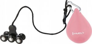 HMS Hula hop z wypustkami i obciążnikiem HHW01 różowe 7