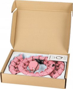 HMS Hula hop z wypustkami i obciążnikiem HHW01 różowe 8