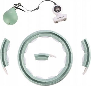 HMS HHM15 HULA HOP GREEN Z MAGNESEM I OBCIĄŻNIKIEM + LICZNIK 3