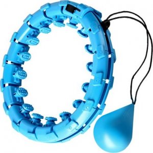 HMS Hula Hop One Fitness OHA01 z obciążnikiem i wypustkami niebieski 17