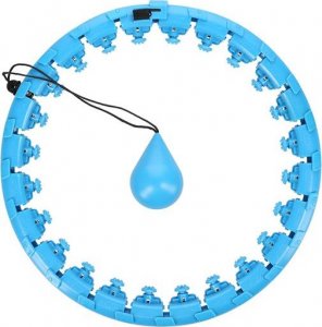 HMS Hula Hop One Fitness OHA01 z obciążnikiem i wypustkami niebieski 3